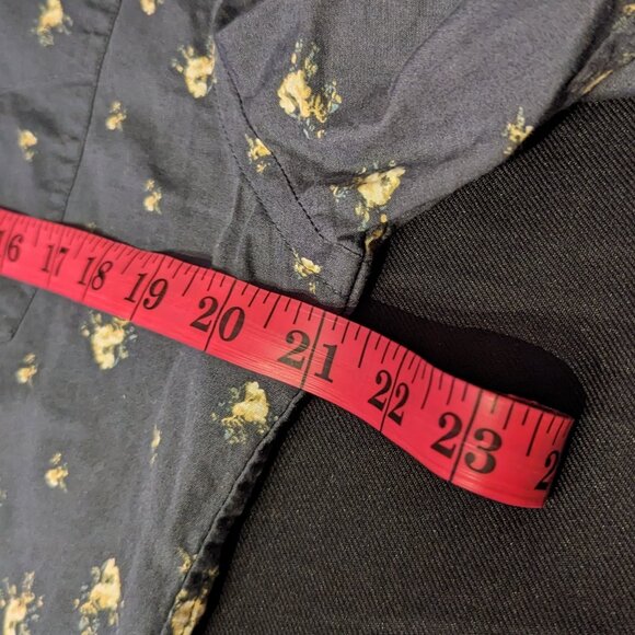 CLUB MONACO SLIM FIT OXFORD FLORAL PATTERN BUTTON UP US M - Picture 4 of 4